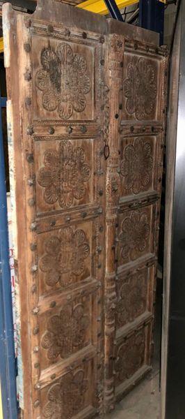 Antique Solid Wood Door Set