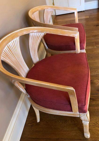 Pair of Recovered Side Chairs by IPF International