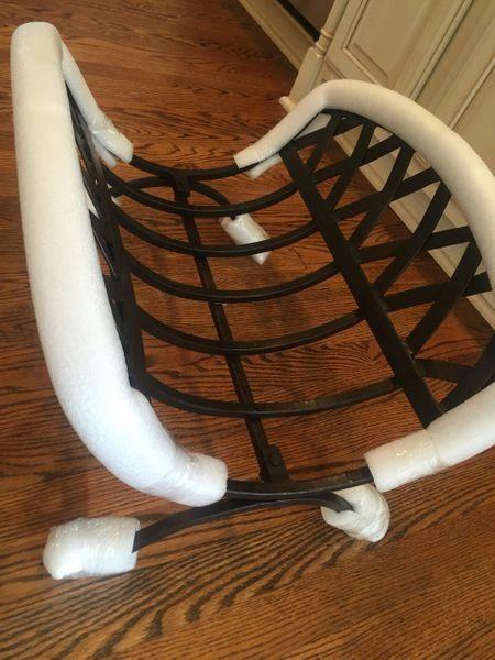 NEW Wrought Iron Fireplace Grate Log Holder