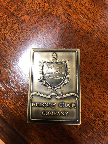 Vintage Hickory Chair Drop Leaf Pembroke Mahogany Side Table