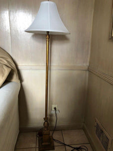 Pair of Gold Floor Lamps