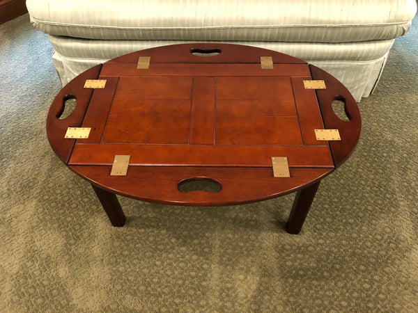 Solid Wood Tray Table by Bombay