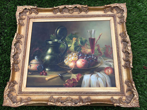 Large Fruit Bowl Painting