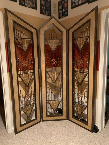 Large 3 Panel Screen Room Divider