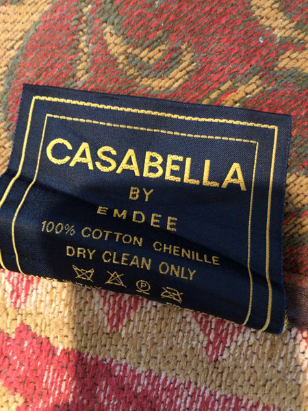 Casabella 100% Cotton Chenille Runner