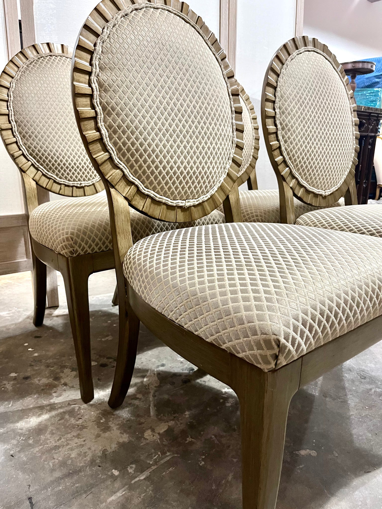 Set of 4 WEIMAN Contemporary Dining Chairs