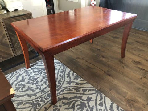 Solid Cherry Dining Table or Desk
