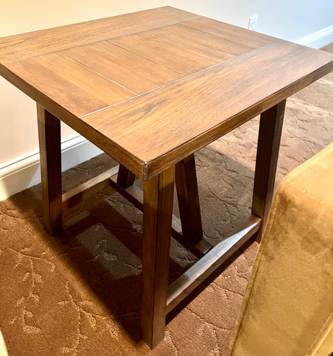 Crate and Barrel End Side Table
