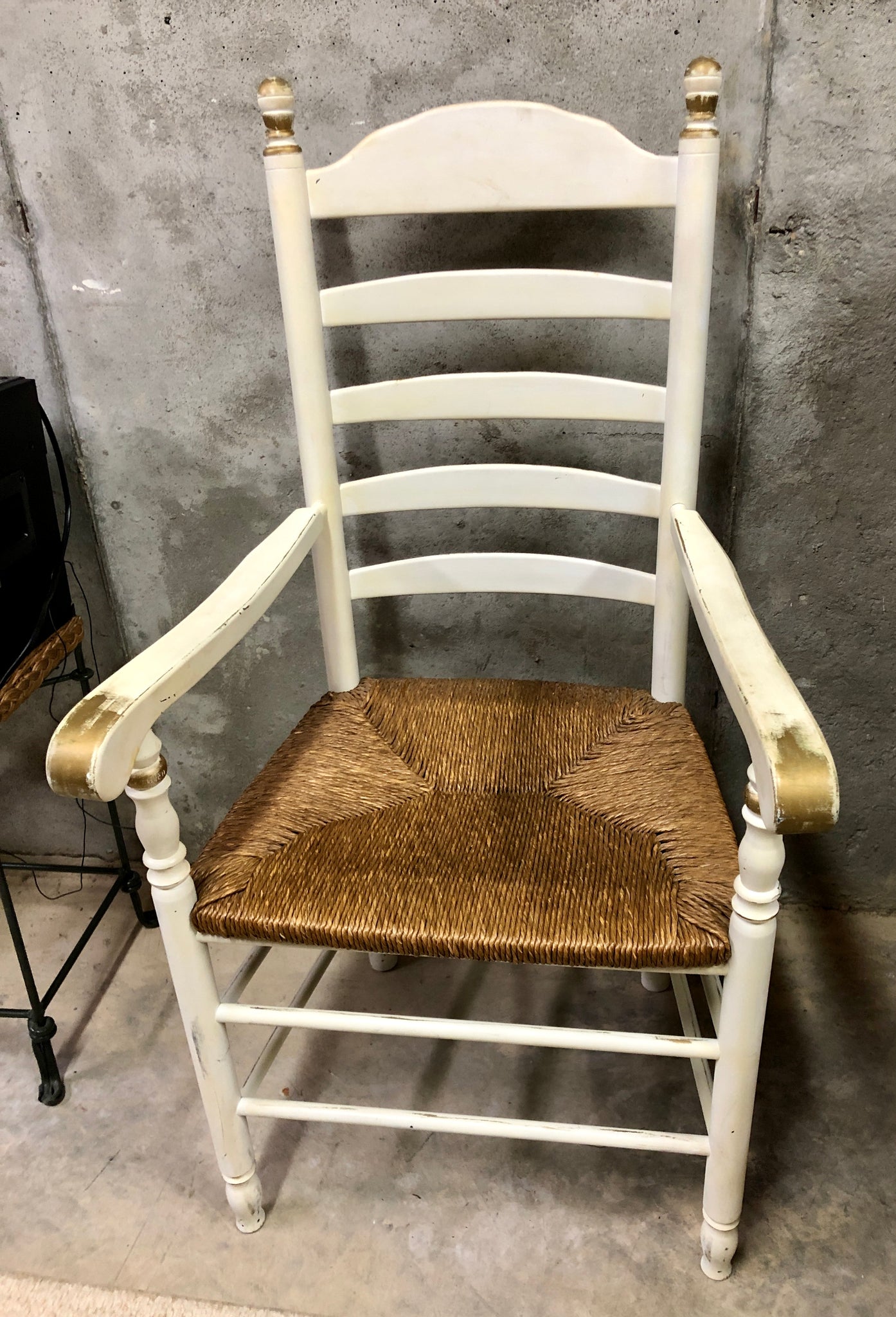 Set of 6 Custom Handcrafted Armed Dining Chairs
