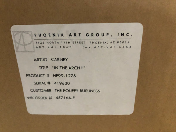 Dennis Carney Original “In The Art II” Oil on Canvas