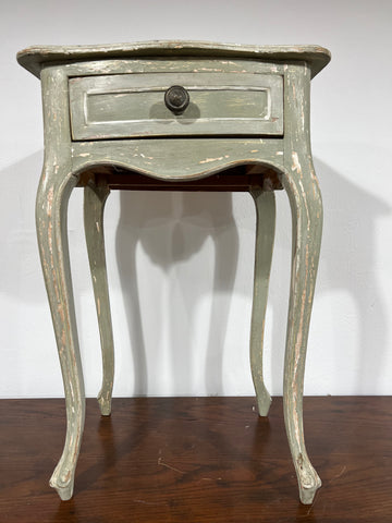 Antique French Painted Side Table