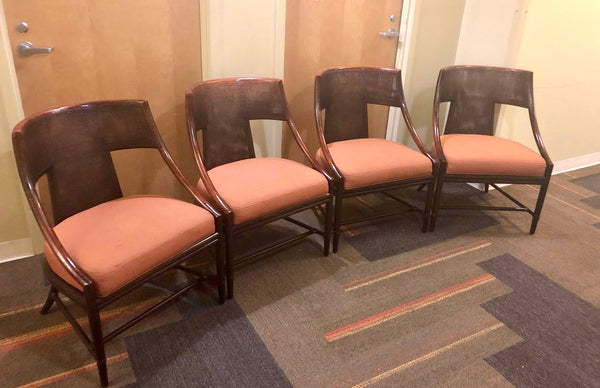 Set of 4 John McGuire BAKER Lampasas Chairs