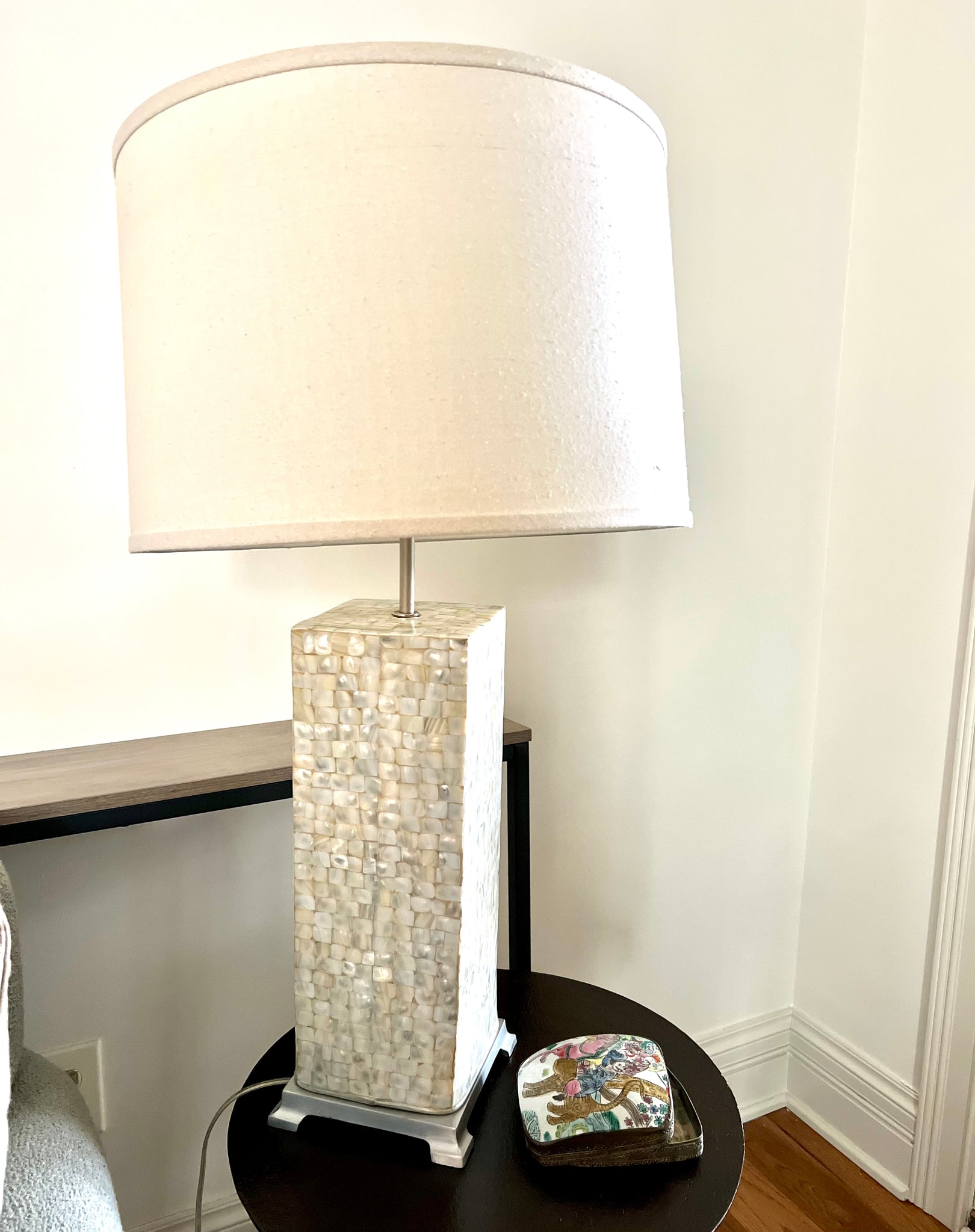Four Hands Mother of Pearl Table Lamp