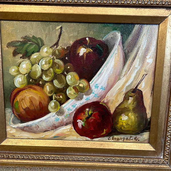 Original Still Life Oil Painting - Fruit