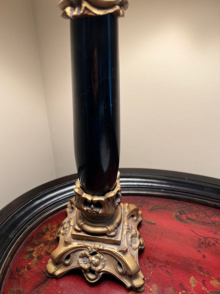 Black and Bronze Table Lamp
