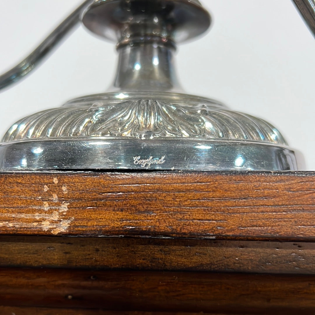 Pair of Silver Plated Barker Ellis Candelabras – KLM Luxury