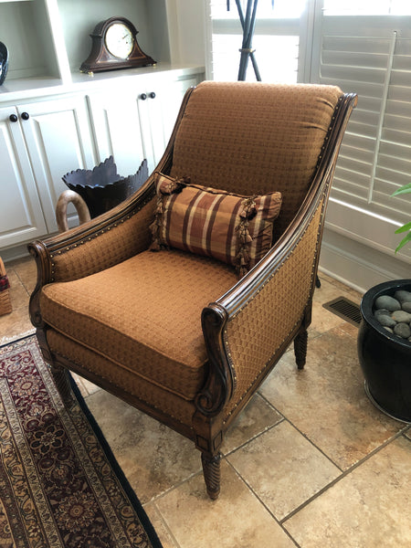 Fine Furniture Design Upholstered, Wood Chair