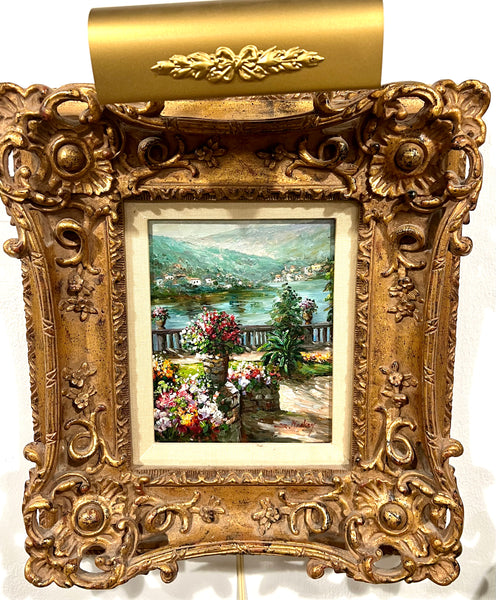 Gold Gilt Framed Original Oil Painting