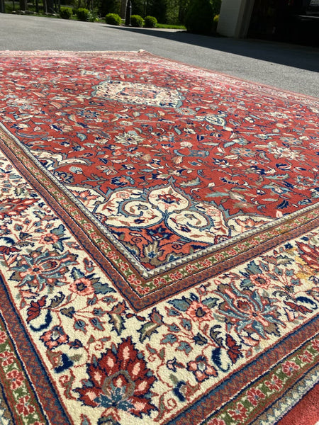 Isfahan Authentic Persian Hand Knotted Wool Rug