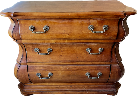 Hickory White French Provincial Style Commode Chest