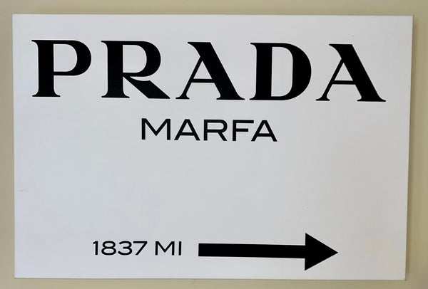 Prada Marfa Art Print