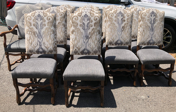 Set of 8 Ambella Home Collection Florence Dining Chairs