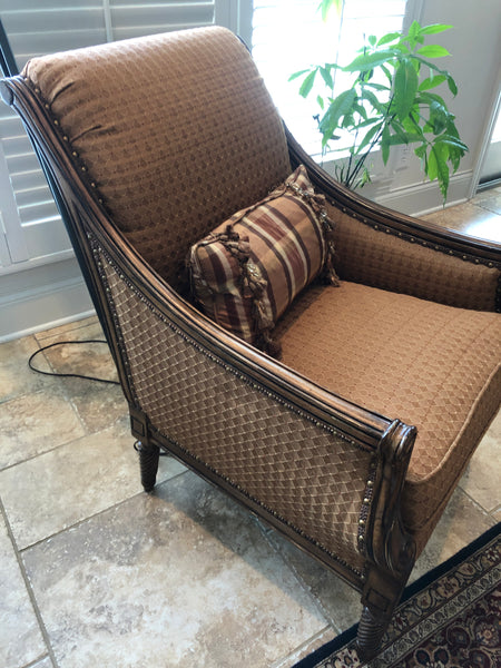 Fine Furniture Design Upholstered, Wood Chair