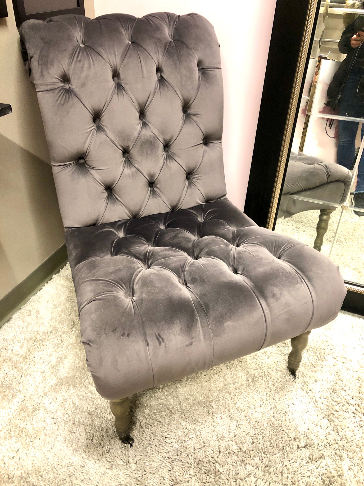 Purple Side Chair by Four Hands